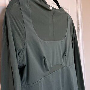 Lululemon Align Sheer Mesh Block Long Sleeve Top